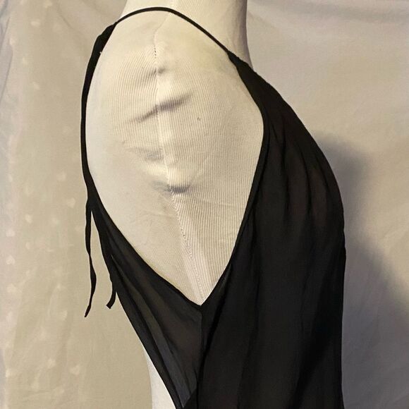 Vintage VS, Sheer V-Neck Halter, Slip Dress - Picture 12 of 15
